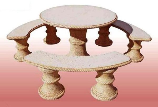 COMEDOR CIRCULAR ABETO PULIDO 02